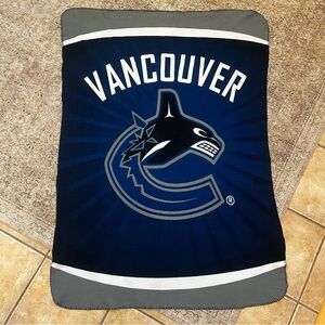 Vancouver Blue and Gray Throw Blanket